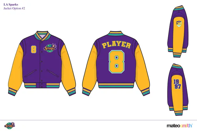 LA Sparks: 30th Season Commemorative Jacket